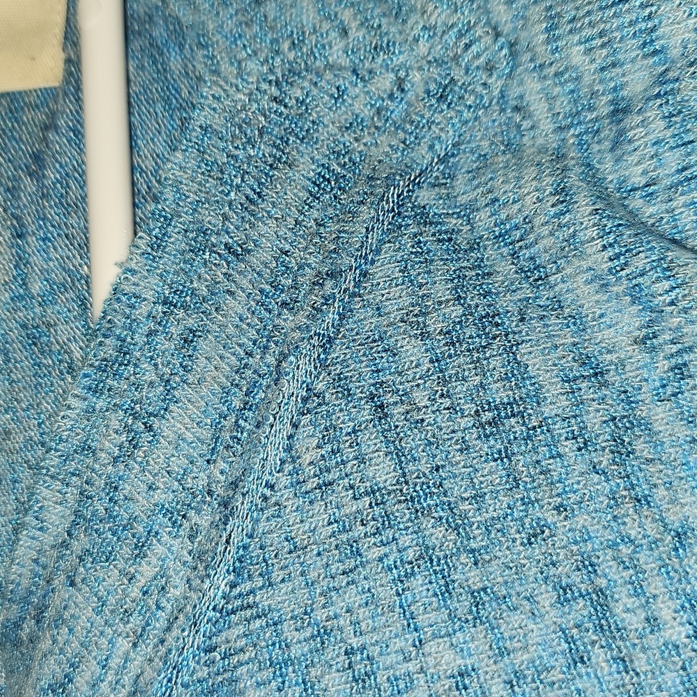 EASEL So Comfortable! Oversized Lg Blue Top - Picture 6 of 8